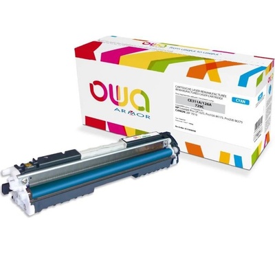 Compatible Тонерна касета OWA Armor Cyan за HP 126A (K15409OW) (K15409OW)