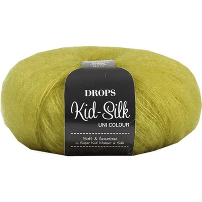 Drops Kid-Silk 67 světlá olivová
