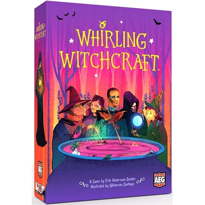 Alderac Entertainment Group Настолна игра Whirling Witchcraft - семейна