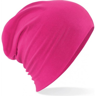 Čepice slouch beanie Fuchsia