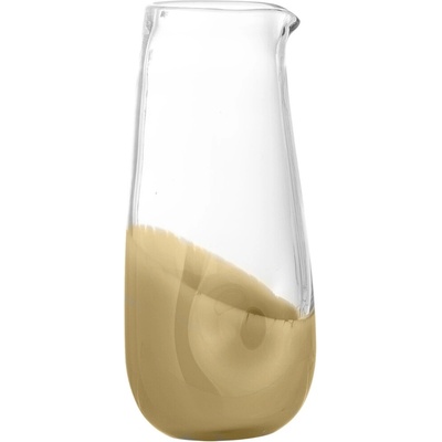 Bloomingville Béžový skleněný džbán Ballard 1250 ml