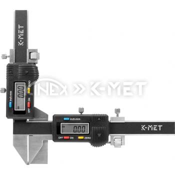 K-MET Дигитален шублер за зъбни колела k-met 6041-15-025 - m1-25, 0, 01 мм (6041-15-025)