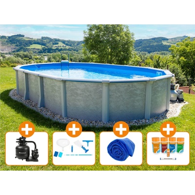 Steinbach Grande Pool Set Oval 549 x 366 x 135 cm - Пълен комплект Small - 1 компл (011771)