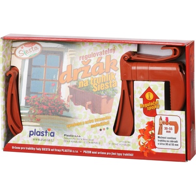 Siesta držák truhlíku plast - terakota