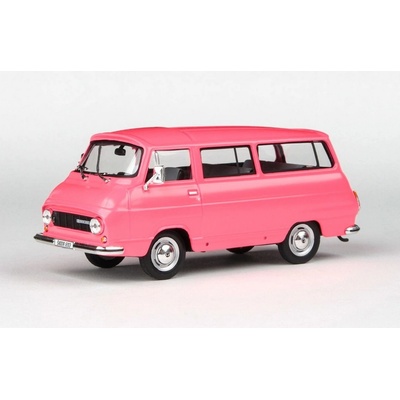 Abrex Škoda 1203 mikrobus 1974 růžová 143ABS 705BW 1:43