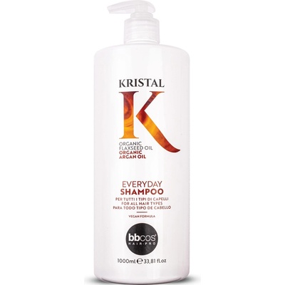 BBcos šampon na všechny typy vlasů Kristal Everyday Shampoo 1000 ml