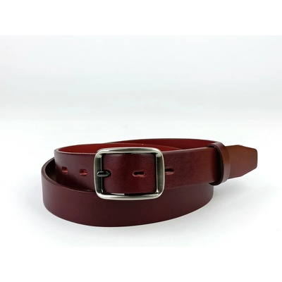 Penny Belts dámský opasek vínový opasek dámský
