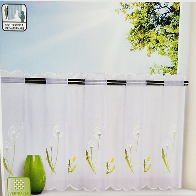 Hotová záclona GERSTER PAMPELIŠKY 50 x 145 cm