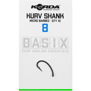 Korda Háčiky Basix Kurv Shank Micro Barbed 10ks veľ.6