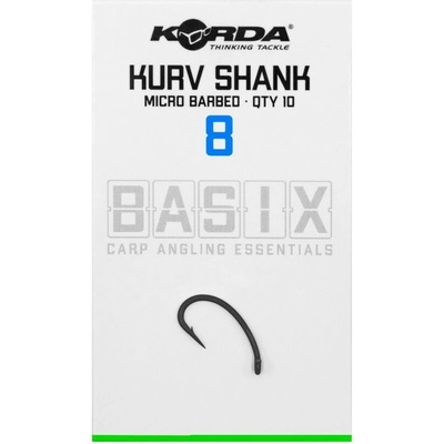 Korda Háčiky Basix Kurv Shank Micro Barbed 10ks veľ.6