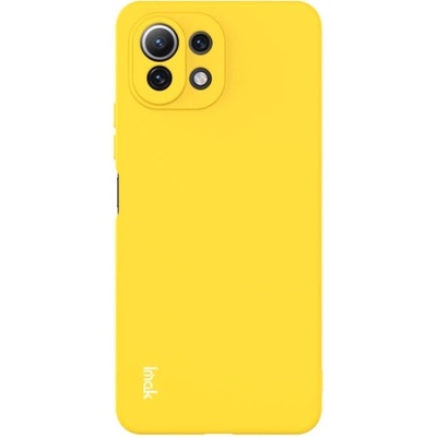 Pouzdro Forcell IMAK RUBBER Xiaomi Mi 11 Lite / 11 Lite 5G / 11 Lite NE 5G žluté