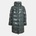 RAINS Яке RAINS Men's Alta Longer Waterproof Hooded Long Puffer Jacket - Swamp 127