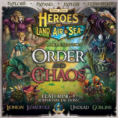 Gamelyn Games Heroes of Land, Air & Sea Order and Chaos