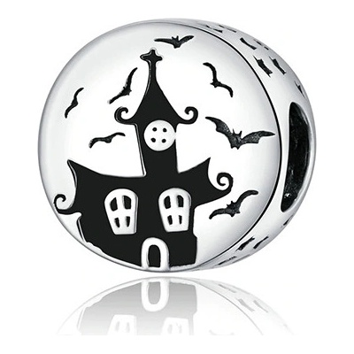 P&J Jewellery Stříbrný přívěsek Strašidelný dům HSB10