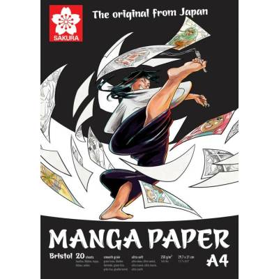 Sakura Manga blok SAKURA 29,7 x 21 cm (A4) 250 g 20 listov Sakura