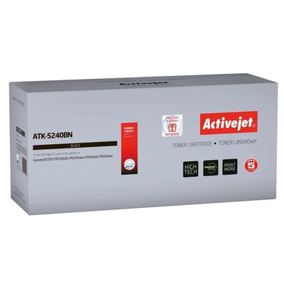 Compatible Тонер Activejet ATK-5240BN (заместител за Kyocera TK-5240K, Supreme, 4000 страници, черен) (ATK-5240BN)
