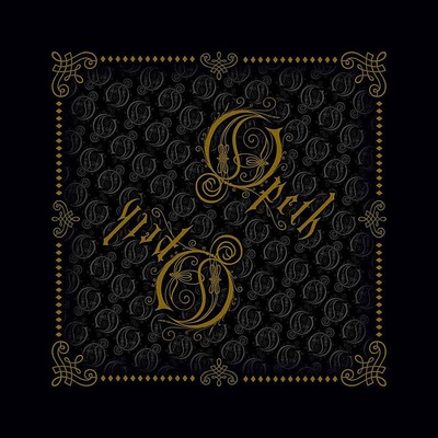 Opeth bavlněný šátek Logo black