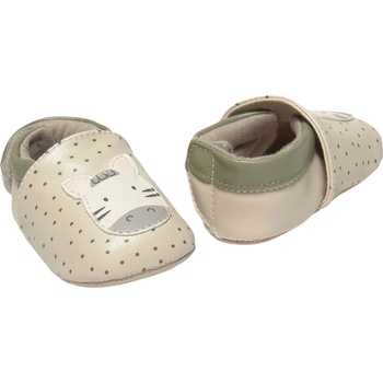 Mayoral Бебешки обувки Mayoral - С мече, бежово-зелени, размер 19 (15-09943-070-19)