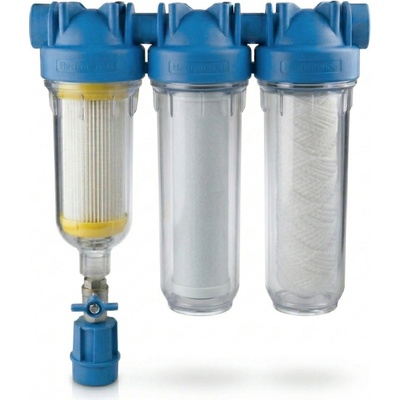 Atlas Filtri HYDRA TRIO 1" RSH 50mcr + CA 25mcr + FA 10mcr