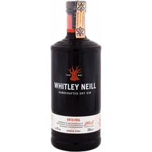 Whitley Neill London Dry Gin 43% 0,7 l (čistá fľaša)
