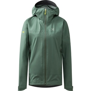 Haglöfs Дамско водоустойчиво яке Haglöfs Women's L. I. M Airak 2, 5L Jacket Waterproof jacket - Chlorophyll Green - размер XS (102-4382-0311)