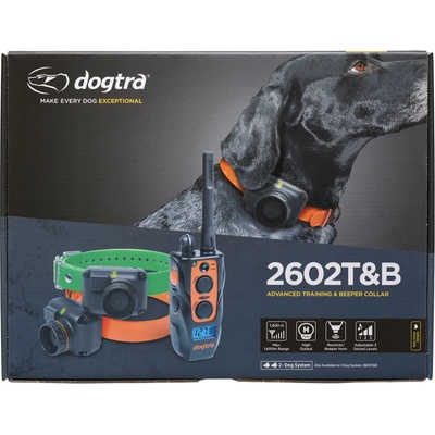 DOGTRA Výcvikový a vyhledávací obojek pro psa Dogtra 2602 T&B s dálkovým ovladačem