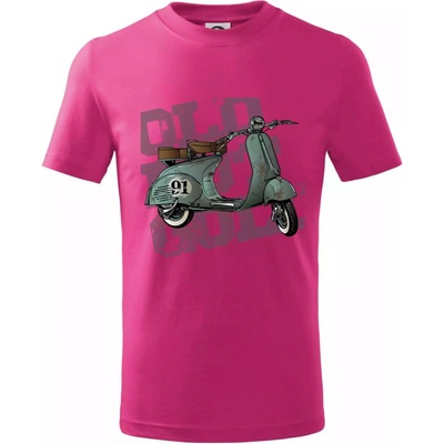 Scooter olive Tričko dětské bavlněné Malinová