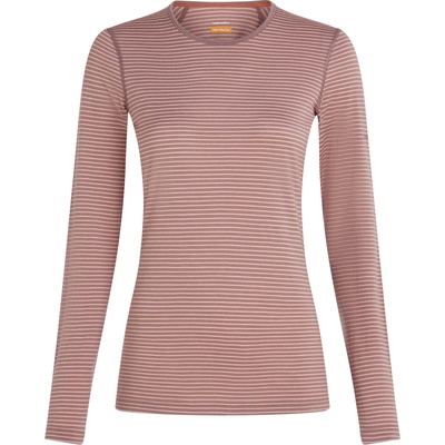 Icebreaker Дамско мериносово термобельо Icebreaker Women's 200 Oasis L/S Crewe Merino base layer - Summit / Blush / S (115-0922-4412)
