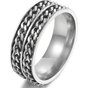 HARAHU Пръстен WA-17039 - Сребърен / 55mm KP17039 (WA-17039)