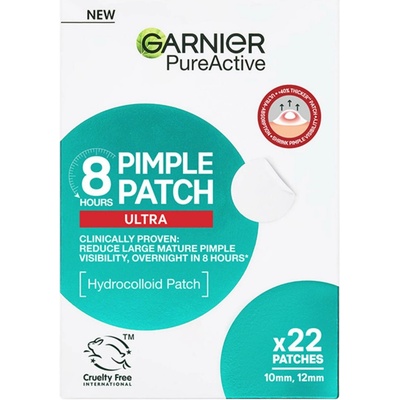 Garnier PureActive Hydrokoloidní náplast na pupínky 22 ks