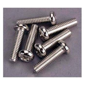 Traxxas кръстата винт M4x15mm полукръгла глава цинк. (6)