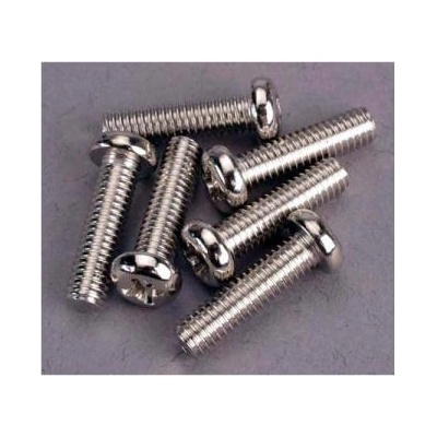 Traxxas кръстата винт M4x15mm полукръгла глава цинк. (6)