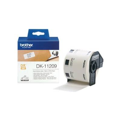 BROTHER TZEFX221 cierne pismo/biela paska FLEXIBLE ID, 9mm