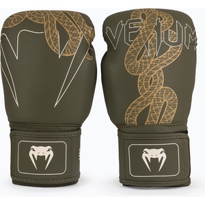 Venum Боксови ръкавици Venum Serpenti khaki/bronze/ivory