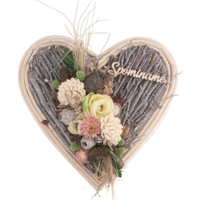 Ikebana s červenými ružami