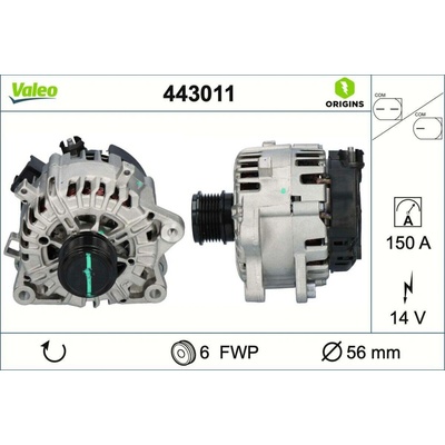Generátor VALEO 443011