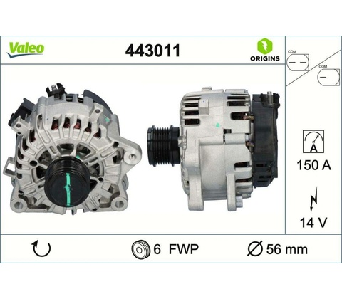 Generátor VALEO 443011