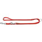 HUNTER Повод за куче Hunter Adjustable Nylon V Leash Dog leash - Red - размер Länge max. 200 cm (057-0385-0411)