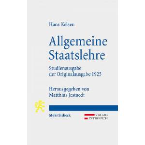 Allgemeine Staatslehre | Hans Kelsen, Matthias Jestaedt (ISBN: 9783161563959)