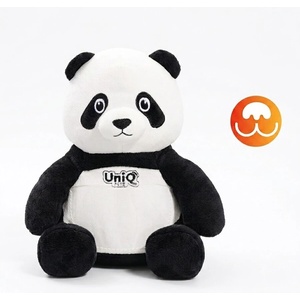 Uniq Pets Plush Dog Toy Sniffies Giant Panda плюшена играчка панда за кучета с писукане, 23, 3 x 19, 3 cm