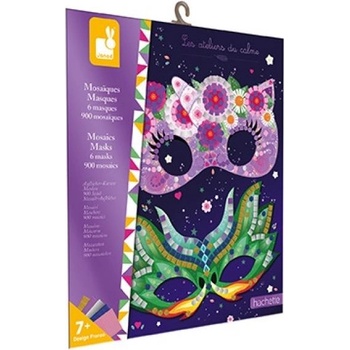 Janod Atelier Мозайка Маски Мини 7+