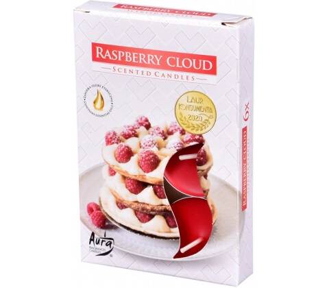 Bispol Aura Raspberry Cloud 6 ks