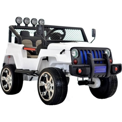 Lean Cars JEEP S2388 Elektrické autíčko bílá