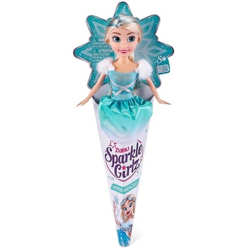 Sparkle Girlz Кукла Зимна Принцеса Super Sparkly в конус (1006476F)