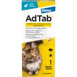 AdTab таблетки за дъвчене за котки 1 бр / За телесно тегло между 2-8 кг