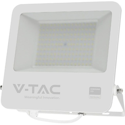 V-TAC 100w led Прожектор samsung Чип 1м Кабел Бяло Тяло 6400k - 23443 (23443)