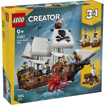 LEGO® Creator 31387 Kultovní pirátská loď