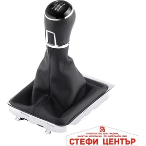 Paolo Топка за скоростен лост с маншон съвместима с Volkswagen Polo 2011-2013 - 6 скорости (58489) - steficenter