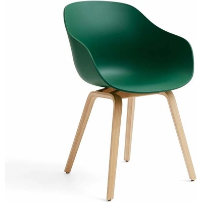 Hay AAC 222 Lacquered Oak Veneer / teal green