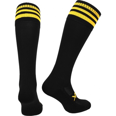 ATAK Sports Юношески чорапи ATAK Sports ATAK Bars Socks Junior - Black/Amber
